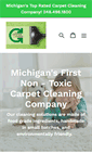 Mobile Screenshot of greenercleanermichigan.com